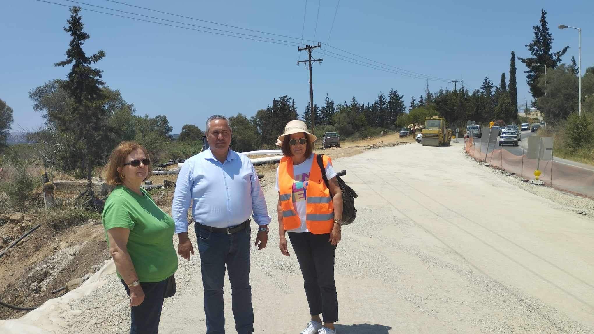 Νίκος Σκουλάς - Βελτίωση οδικής ασφάλειας στο τμήμα Μοιρών - Τυμπακίου