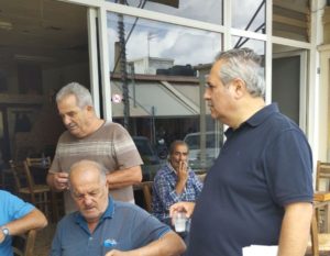 Στη Νέα Αλικαρνασσό ο Νίκος Σκουλάς